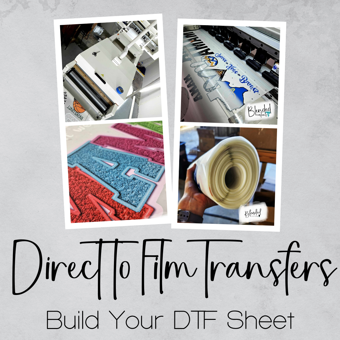 Commercial DTF Gang Sheets - Build Your Own