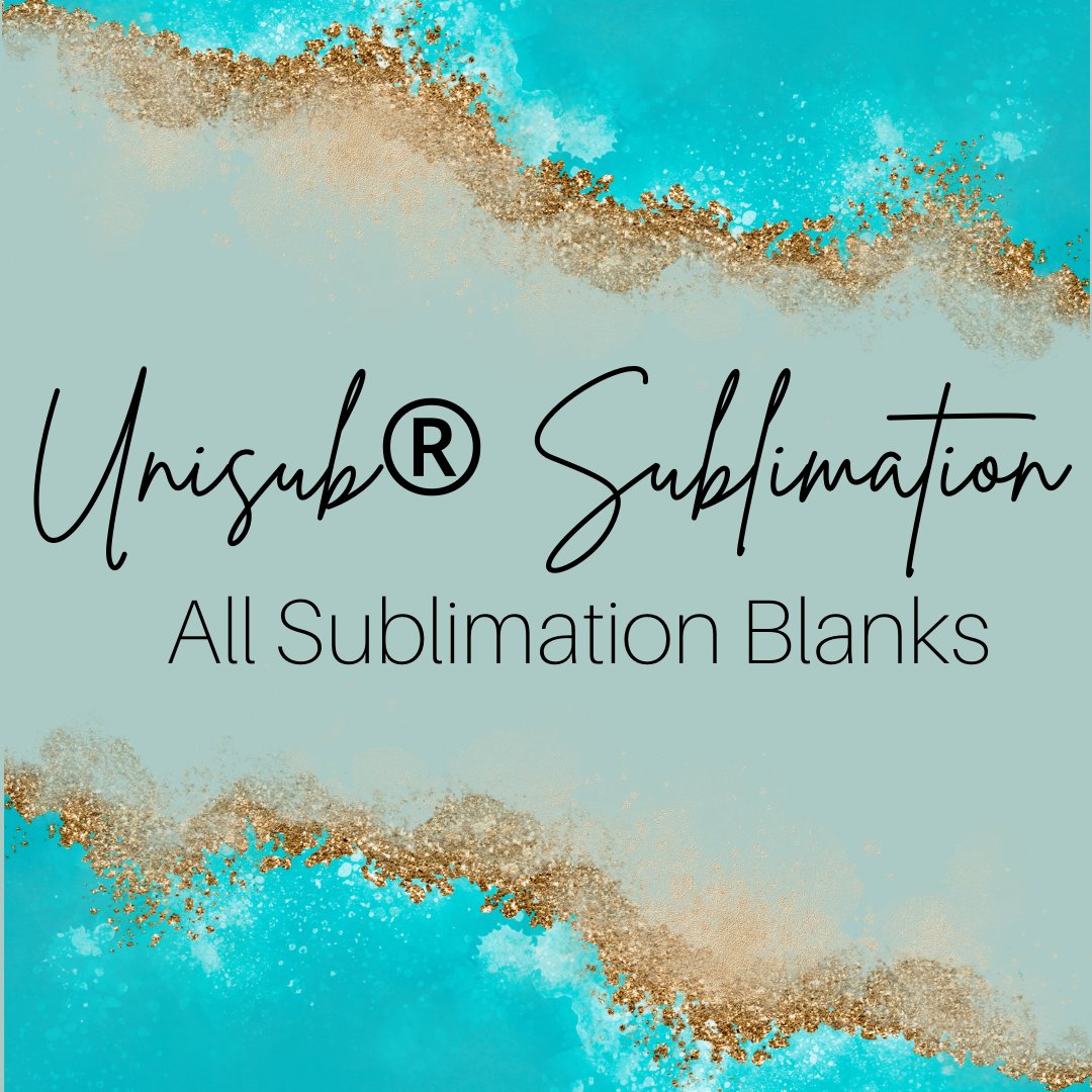 Unisub® Sublimation Blanks – tagged shirt button – Blended Customs