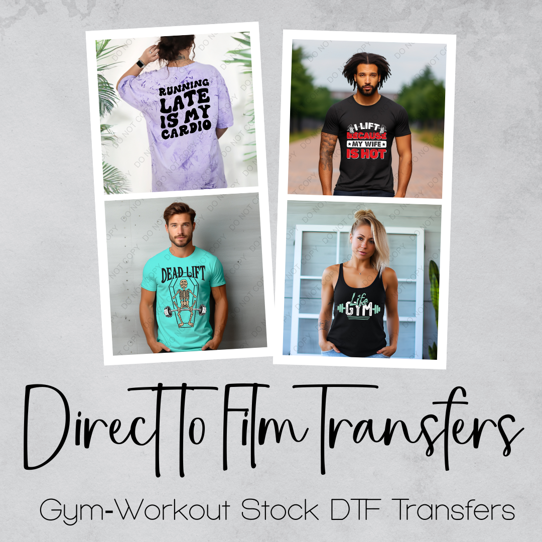 Gym - Workout Direct To Film Stock Transfers