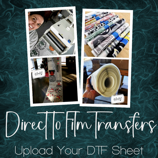 Upload Your DTF (Direct to Film) Gang Sheet - Commercial Prints