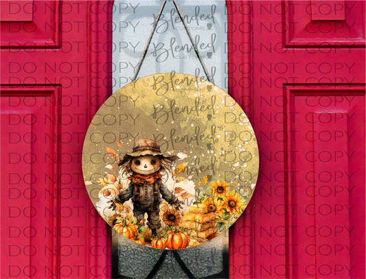 Scarecrow Round PNG Download