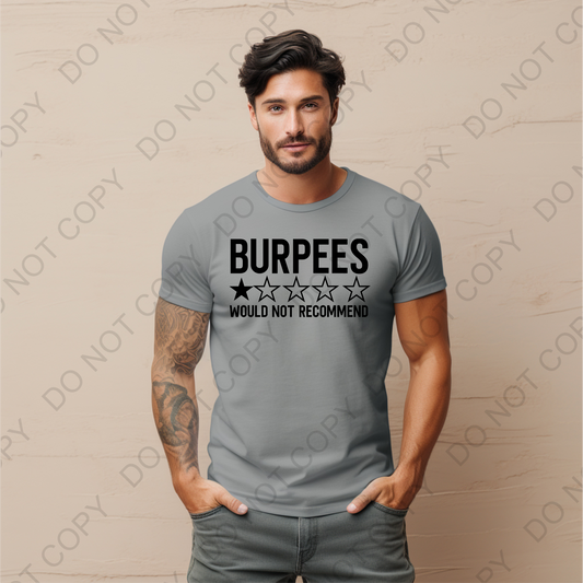 Burpees DTF Transfer