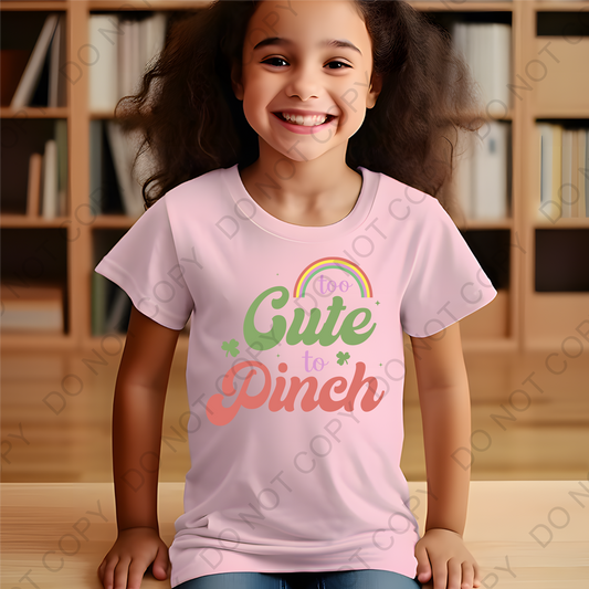 Too Cute To Pinch DTF Transfer