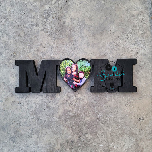 Replacement Mom Heart Sublimation Blank