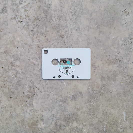Cassette Tape Keychain Sublimation Blank