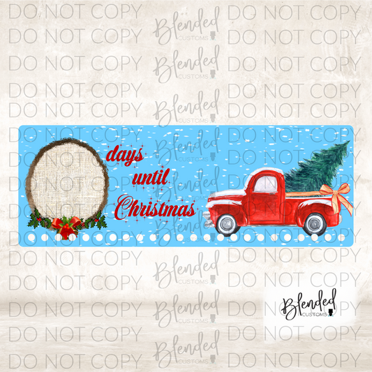 Christmas Truck 24 Days of Christmas PNG Download