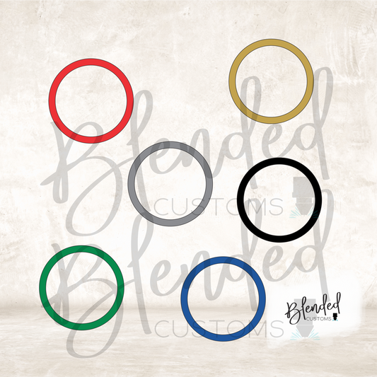 Circle Solid Frame Ornament PNG Download