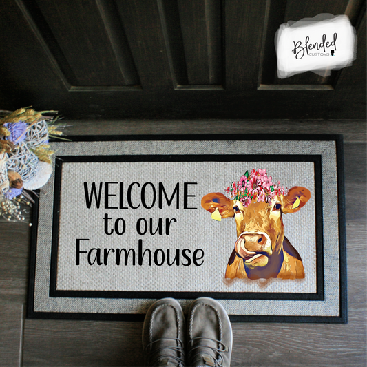 Welcome to our Farmhouse Doormat Digital Design