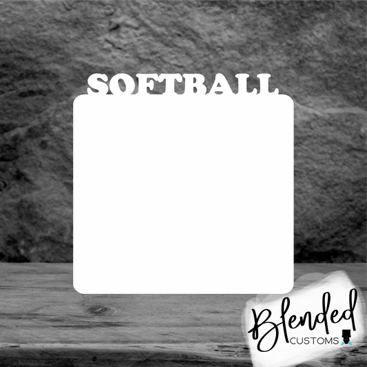Softball Sublimation Blank