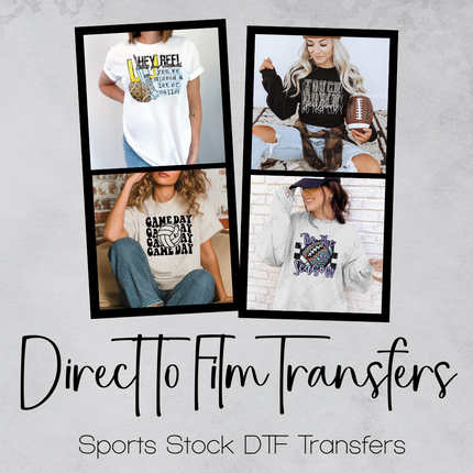 Collection image for: Sports DTF (Direct To Film) Transfers