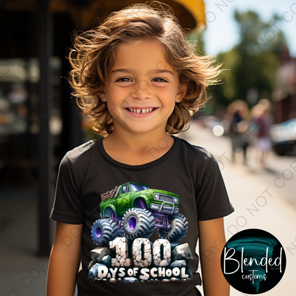 22.5" x 60" Pre-Made Gang Sheet - 100 Days of School 1