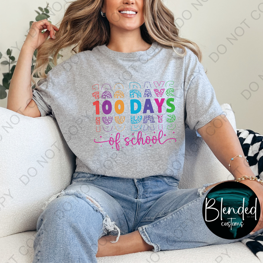 100 Days of School Direct to Film Transfer