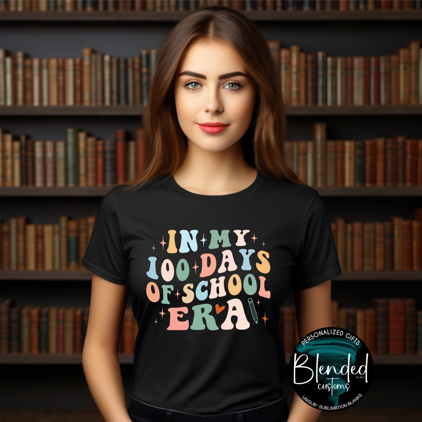 Teacher 100 Days of School Shirt