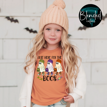 Here For The Boos DTF Transfer