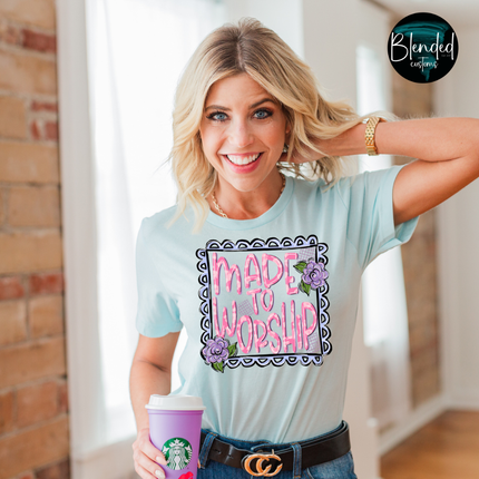 Made To Worship DTF Transfer