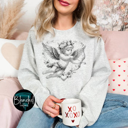 Half Tone Cupid DTF Transfer