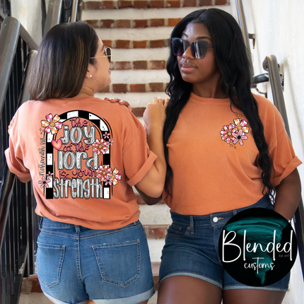 The Joy Of The Lord DTF Transfer