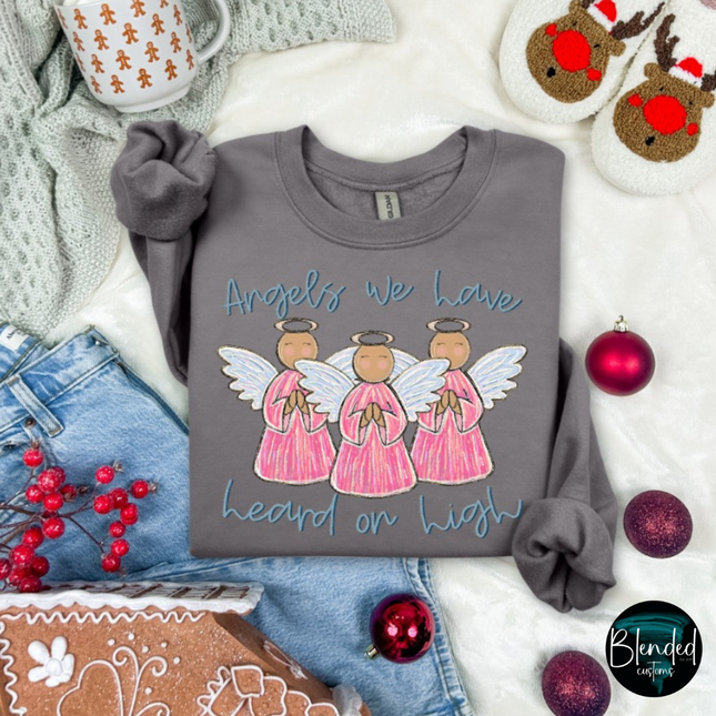 Angels We Have Heard On High DTF Transfer