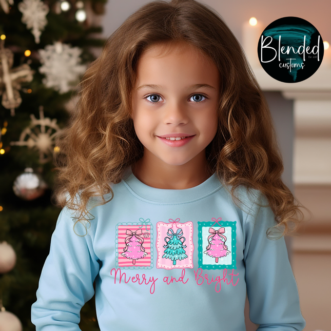 Merry and Bright DTF Transfer