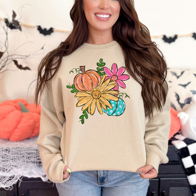 Fall Florals DTF Transfer