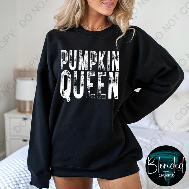 Pumpkin Queen Direct to Film Transfer