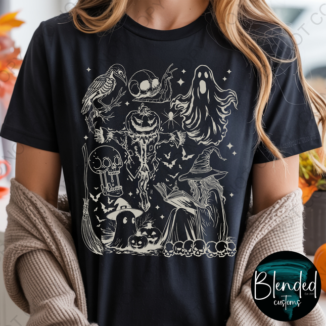 Ghost Collage Direct to Film Transfer