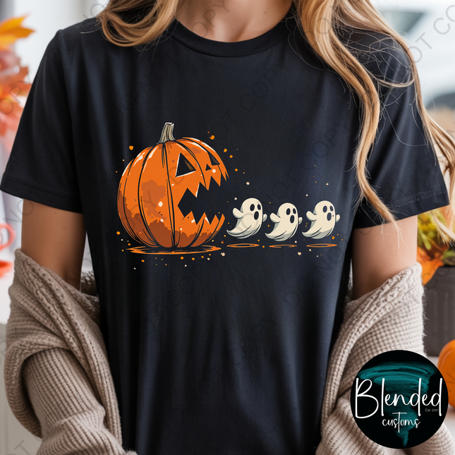 Pumpkin Ghost Direct to Film Transfer