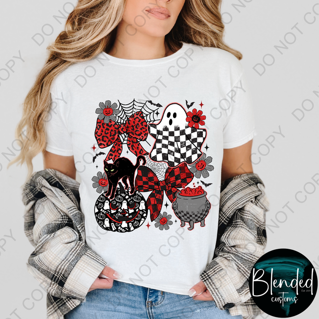 Retro Halloween Direct to Film Transfer