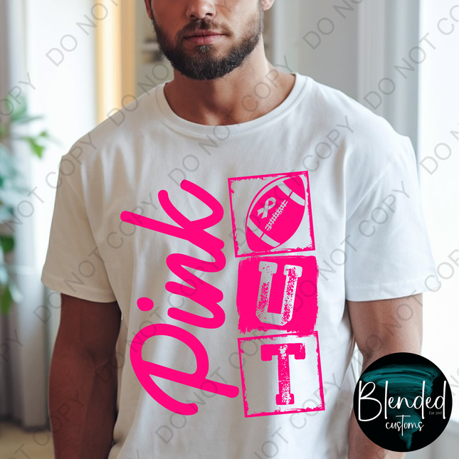 Football Pink Out Direct to Film Transfer