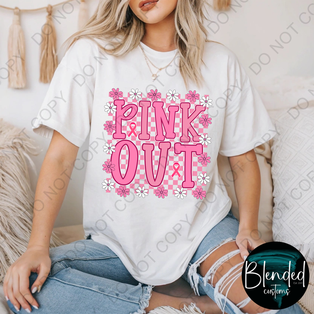 Pink Out Direct to Film Transfer