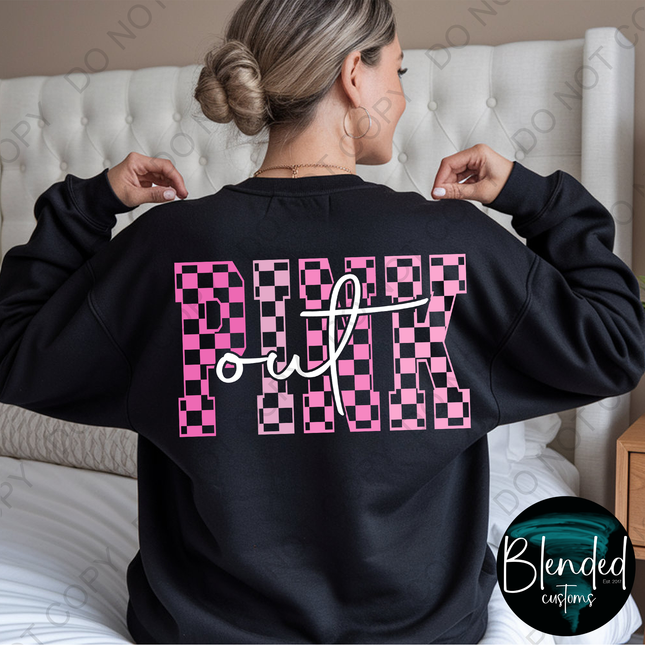 Pink Out Direct to Film Transfer