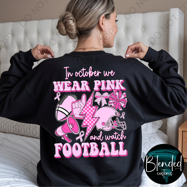 Football Pink Out Direct to Film Transfer