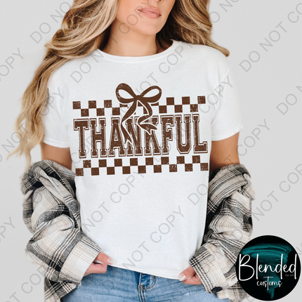 Thankful Direct to Film Transfer