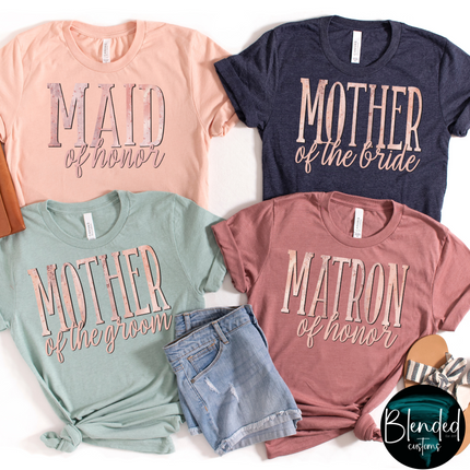 Matron Of Honor DTF Transfer