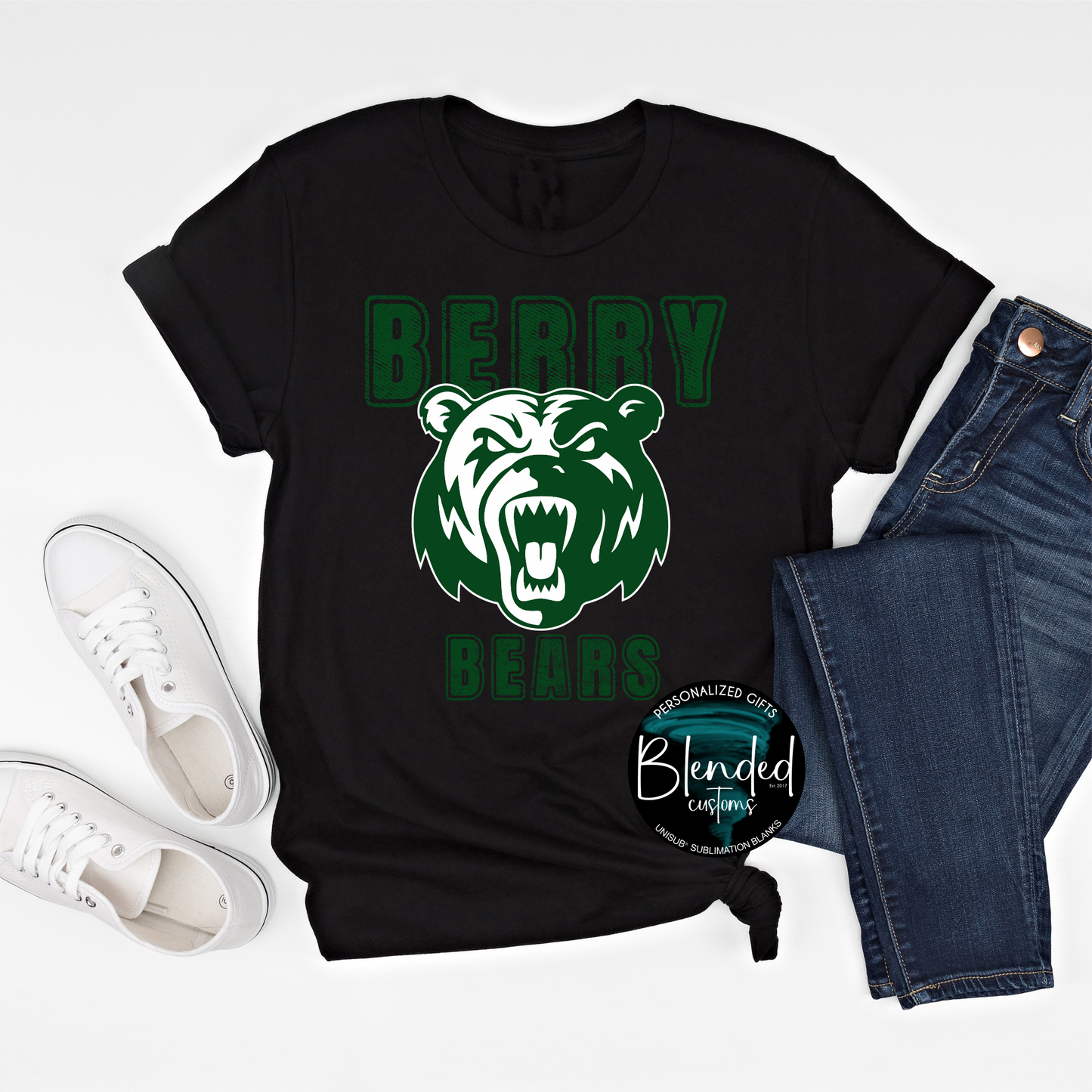 Berry Bears School T-Shirt - Exclusive Design by Blended Customs