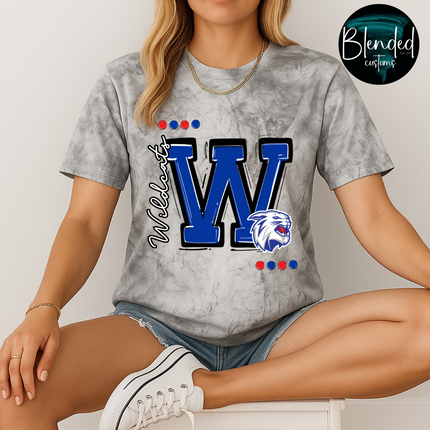 Bold Letter Mascot DTF Transfer - Custom Transfer TAT 24-48 Hours