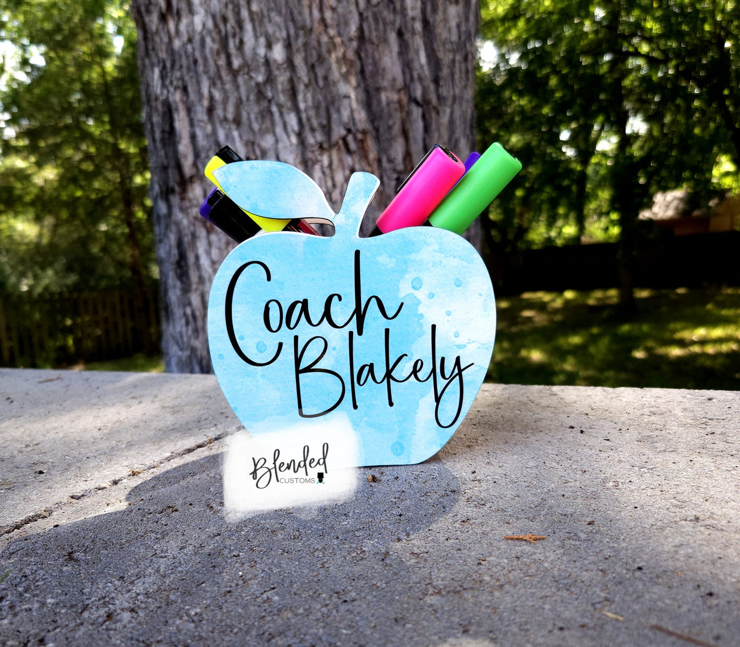 Personalized Apple Pencil Holder