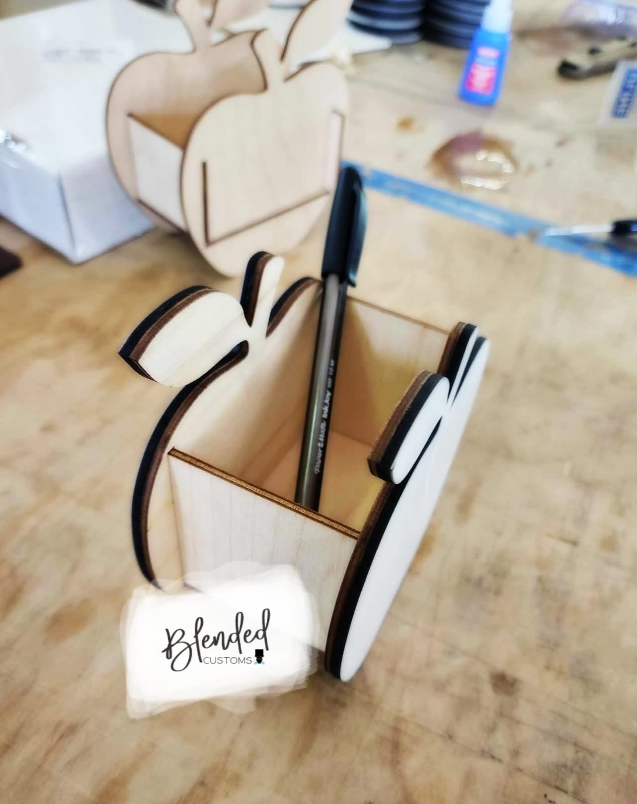 Personalized Apple Pencil Holder