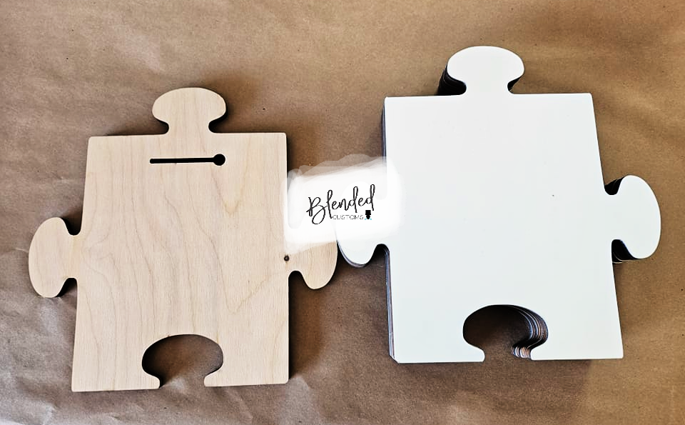 Puzzle Piece Unisub® Sublimation Blank