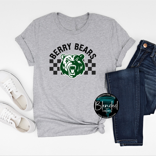 Berry Bears School T-Shirt - Exclusive Design by Blended Customs