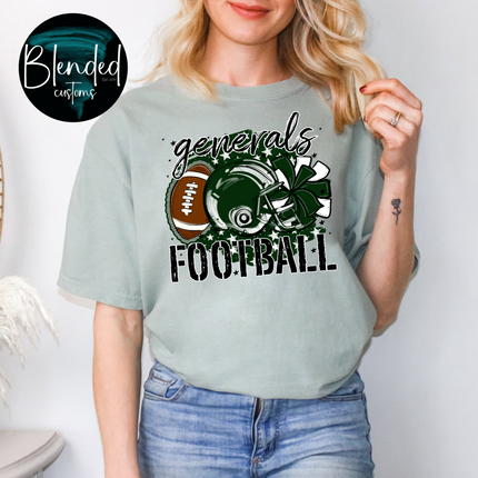 Custom Mascot Football Stars DTF Transfer - Custom Transfer TAT 24-48 Hours