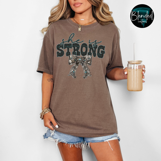 She is Strong DTF Transfer