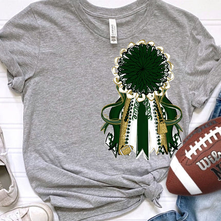 Mum Football Ribbon - Custom Transfer TAT 24-48 Hours