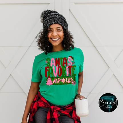 Santa's Favorite Custom Occupation DTF Transfer