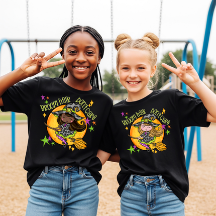 Broom Hair Don't Care DTF Transfer