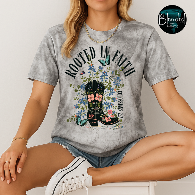 Rooted In Faith DTF Transfer