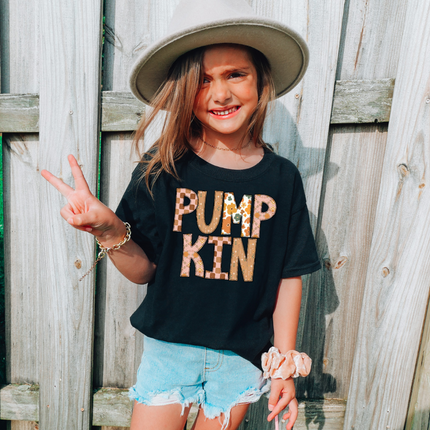 Pumpkin Word ART DTF Transfer