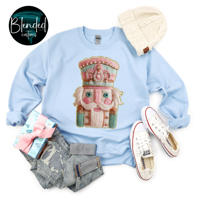 French Knot Nutcracker DTF Transfer