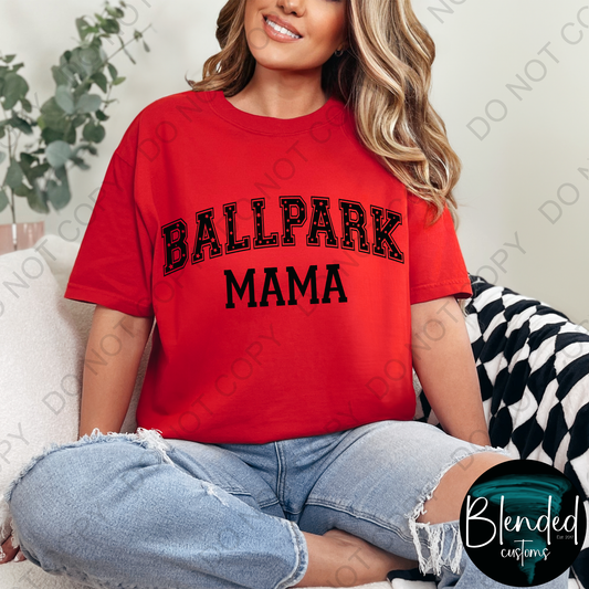 Ballpark Mama DTF Transfer