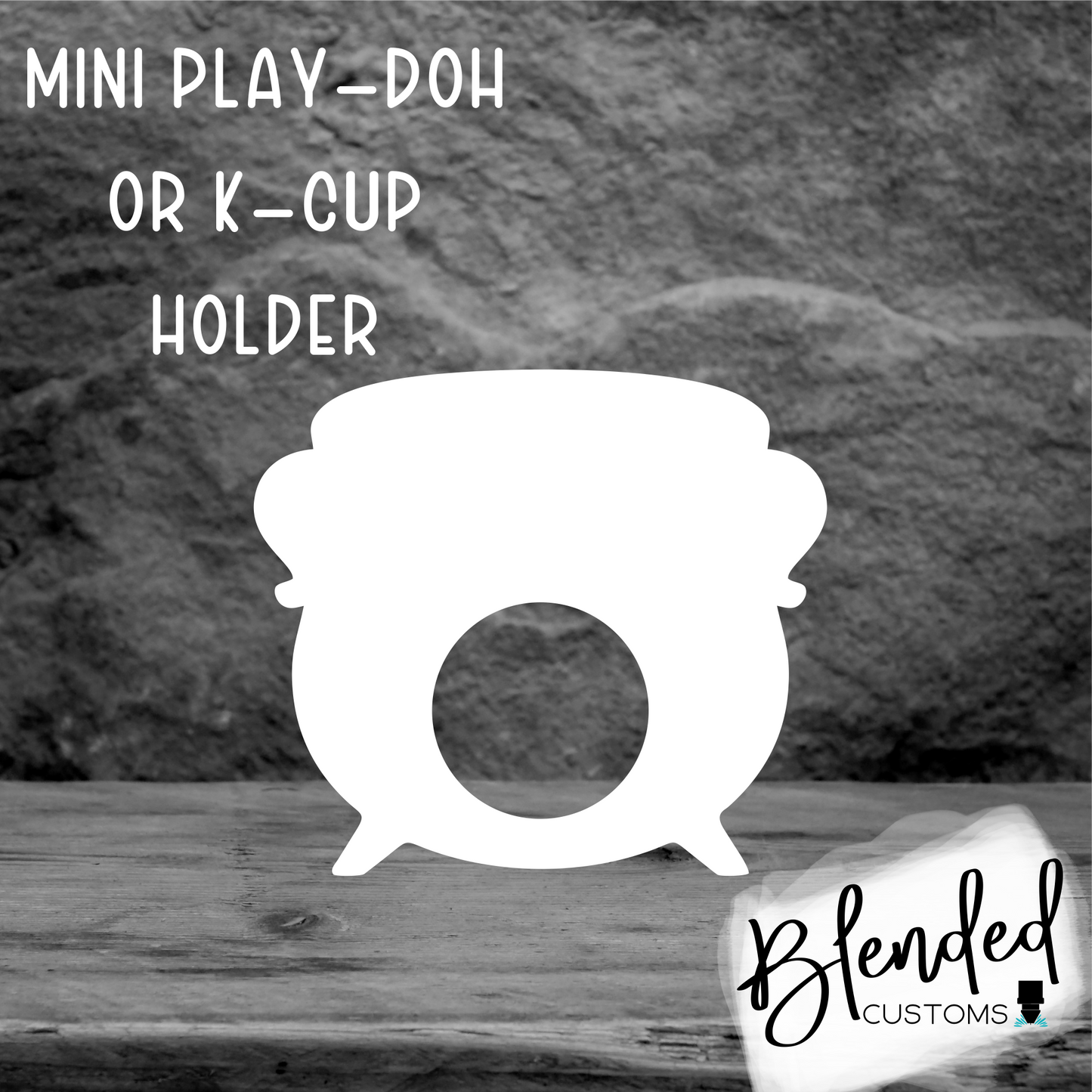 Caldron Unisub® Play-Doh Holder